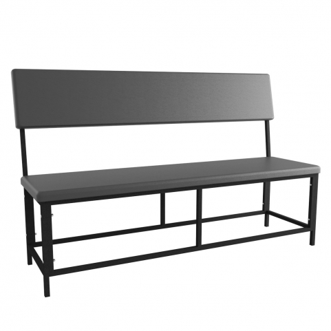 Лава Ванеса (MEBLIX) на металокаркасі, сидіння та спинка ДСП (код 107-1)